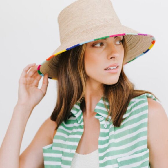 Sunshine Tienda Erica Palm Bucket Hat size M/L - Picture 1 of 4